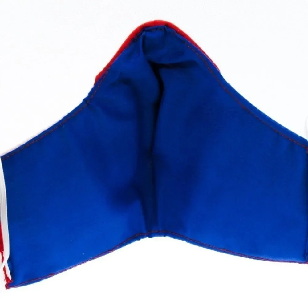 Handmade Puerto Rican Flag Face Protection Mask - Picture 2 of 8